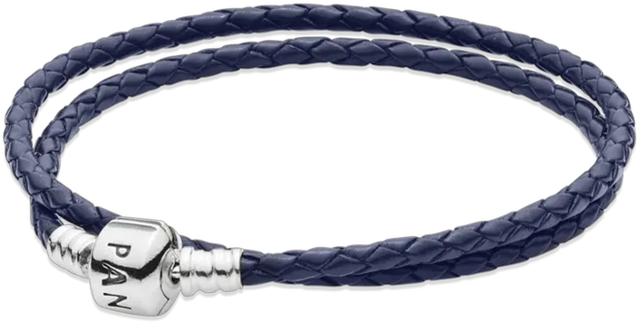 Pandora Dark Blue Bracelet Braided Double Leather Pandora Pandora Bransoletka Skórzana Granatowa Kraków Png Pandora Icon In Gallery