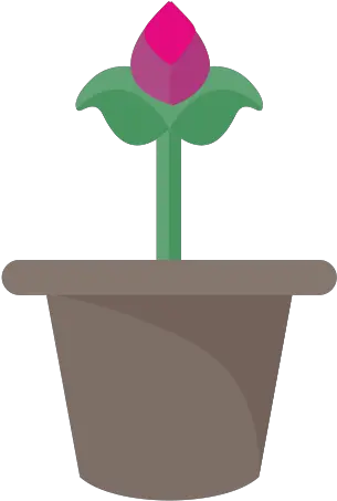 Download Vector Image For Logotype By Keywords Pot Flower Vertical Png Plant Pot Icon