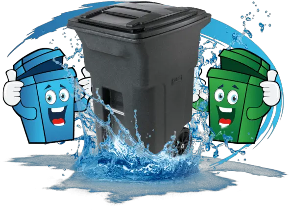 Spiffy Bins Disinfect And Deodorize Waste Container Lid Png Old Recycle Bin Icon
