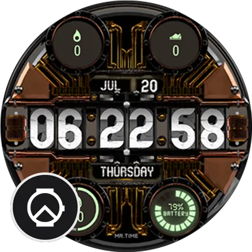 About Mrtime Mechanic Steam Punk Google Play Version Solid Png Punk Icon