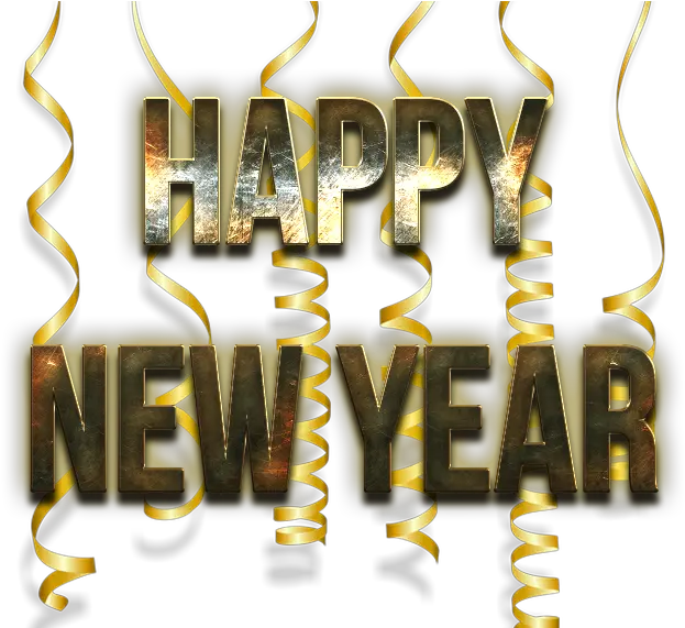 Download Free Png Happy New Year Word Image Dlpngcom Happy New Year Golden Png Happy New Year Transparent