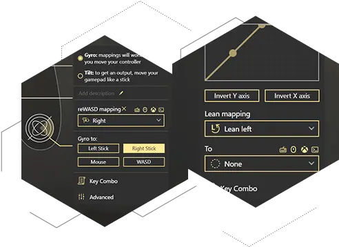 Use Switch Pro Joy Con And Dualshock 4 Gyroscope On Pc Vertical Png Warframe Triangle Map Icon