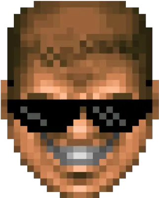 Doom Royale Bundle Addon Mod Db Doom Guy With Glasses Png Doom Transparent