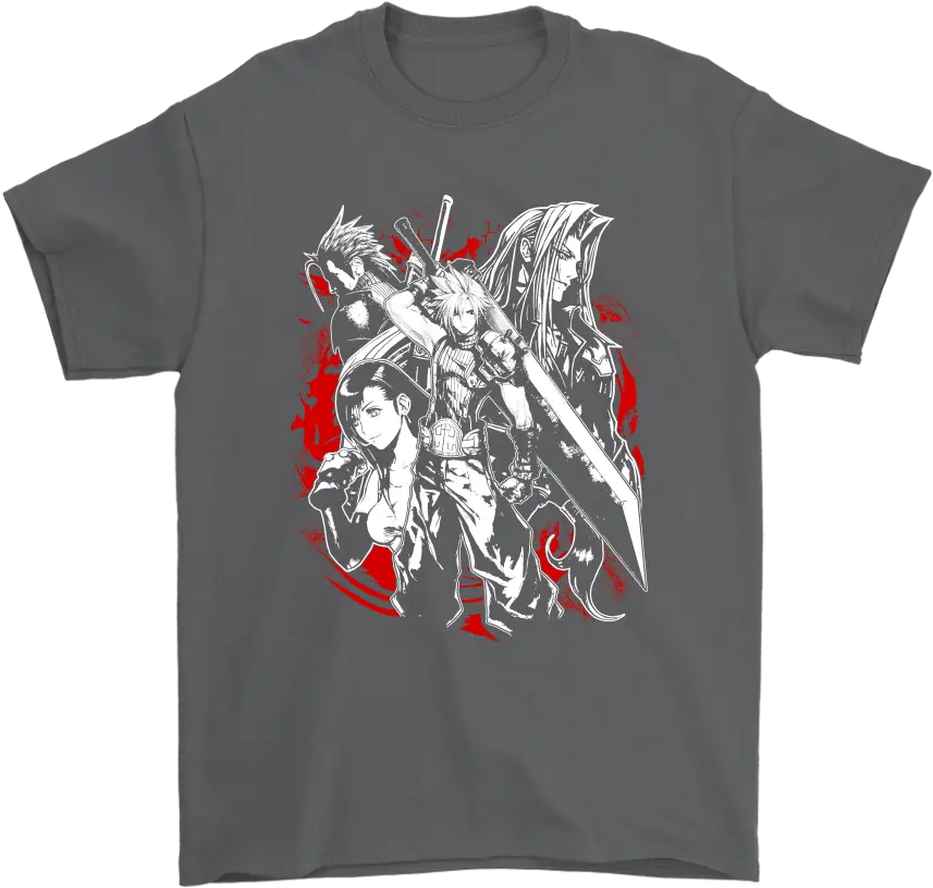 Final Fantasy Vii Zack Tifa Sephiroth Cloud Shirts U2013 Nfl T Shirts Store Too Peopley Outside Png Sephiroth Png