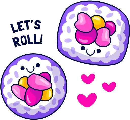 Lets Roll Stickers Free Miscellaneous Stickers Girly Png Google Inbox Icon Png