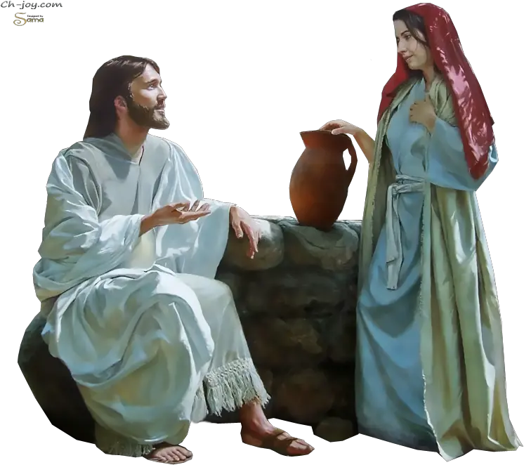 Download Woman Samaria Youtube Samaritan Well Sychar Bible Third Sunday Of Lent Year Png Bible Png