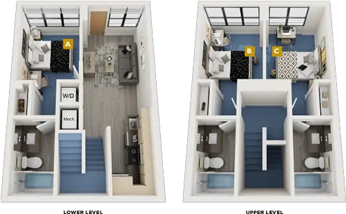 Floor Plans Of Our Fiu Student Housing The One Vertical Png Icon Brickell Floor Plans