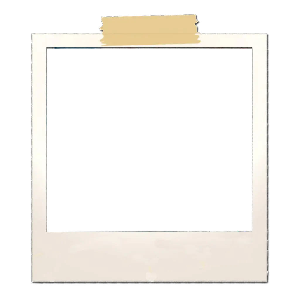 Black Polaroid Film Png