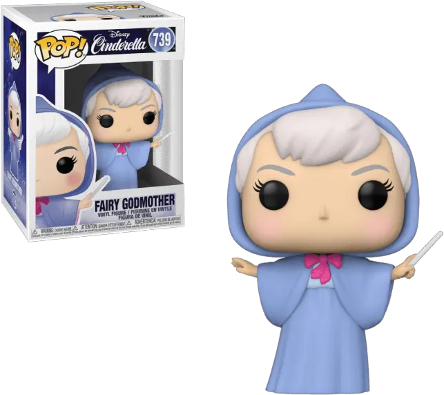 Pop Disney Cinderella 739 Fairy Godmother Disney Funko Pop Cinderella Fairy Godmother Png Fairy Godmother Png