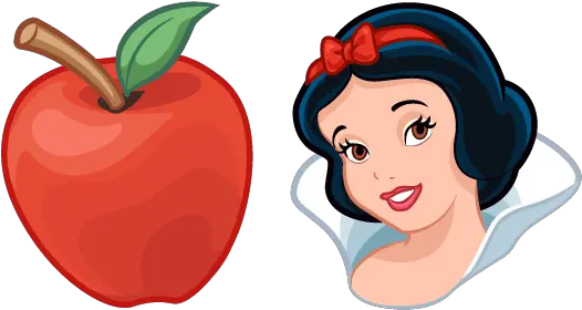 Snow White And Poisoned Apple Cursor U2013 Custom Browser Disney Snow White Apple Png Snow White Transparent