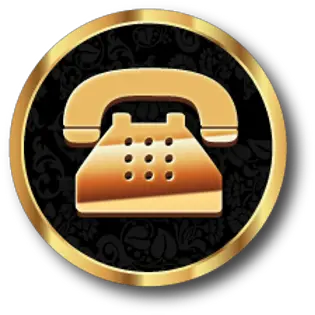 Special Events Vip Tours Telephone Png Gold Phone Icon