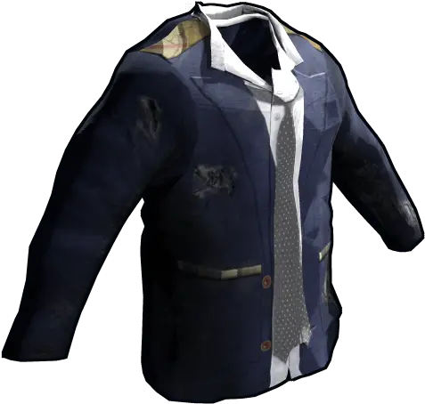 Salvaged Shirt Coat And Tie Rust Wiki Fandom Long Sleeve Png Tie Icon Png