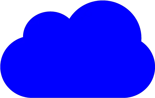 Blue Cloud 4 Icon Blue Cloud Icon Png Cloud Icon Png