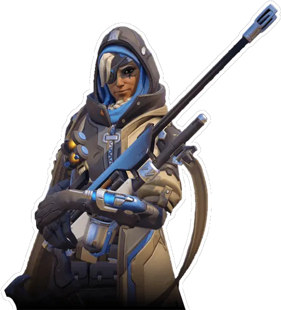 Hero Ana U2013 Overwatch School Ana Overwatch Png Overwatch Reaper Player Icon