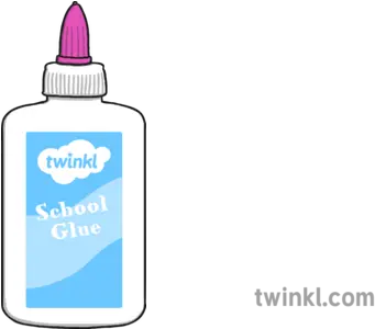 Glue Illustration Twinkl Pegamento Blanco Y Negro Png Glue Png