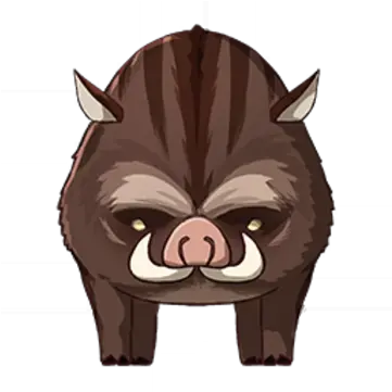 Forest Boar Genshin Impact Wiki Fandom Genshin Boar Png Forest Realistic Icon