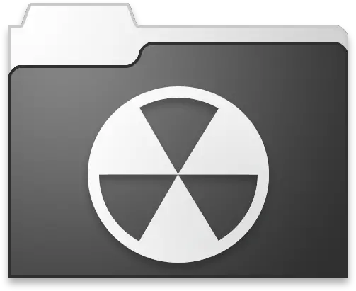 Burnable Folder Icon Free Download As Png And Ico Easy Stalker Naszywka Folder Icon Black And White