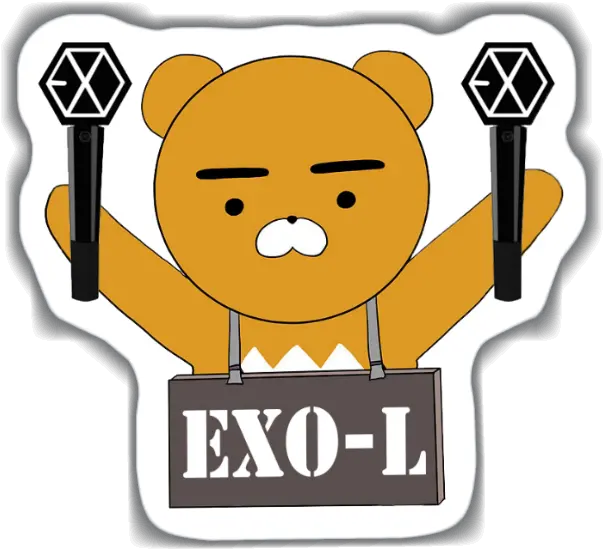 Sticker Exo L Shared By Brendah Xd On We Heart It Exo Logo Png Hd Exo Logo
