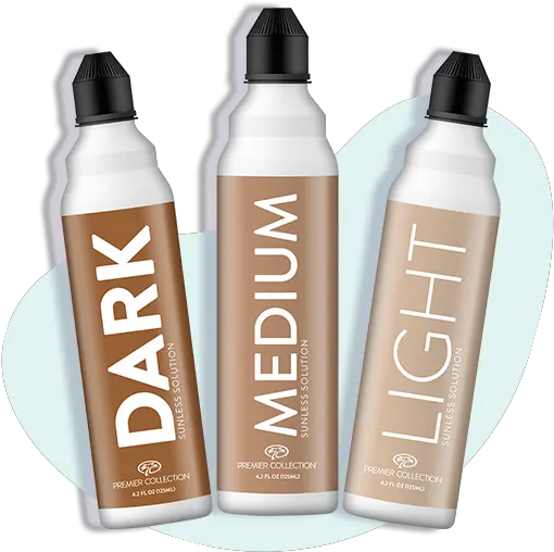 Exclusive Premier Sunless Spray Tanning Solutions And Hair Spray Png Color Icon Bronzer Swatches