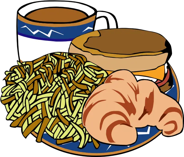 Fast Food Menu Samples Breakfast Clip Art Croissant Clip Art Png Food Clipart Png