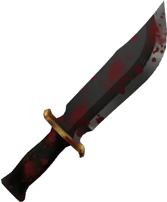 Bloody Knife Hunting Knife Png Bloody Knife Transparent