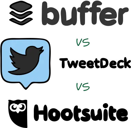 Compare Social Media Management Tools Buffer Tweetdeck And Language Png Hootsuite Logo Png