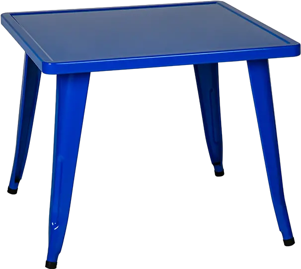 Cobalt Petite Cafe Table Rentals Bright Solid Png Cafe Table Png