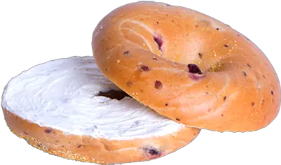 Cream Cheese Bagel Png Transparent Blueberry Cream Cheese Bagels Bagel Transparent