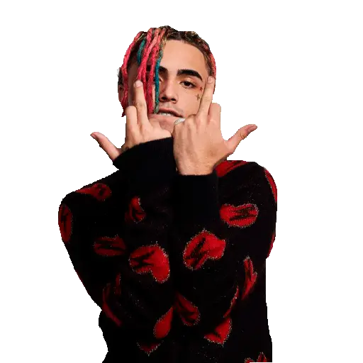 Lil Pump Lilpump Gucci Gang Sticker Gucci 666 Png Lil Pump Transparent