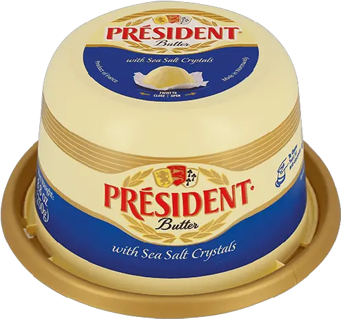President Sea Salt Butter Président Cheese President Sea Salt Png Sea Salt Icon