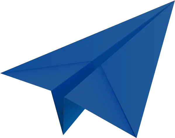 Paper Airplane Vector Png 6 Image Blue Paper Plane Vector Paper Airplane Png