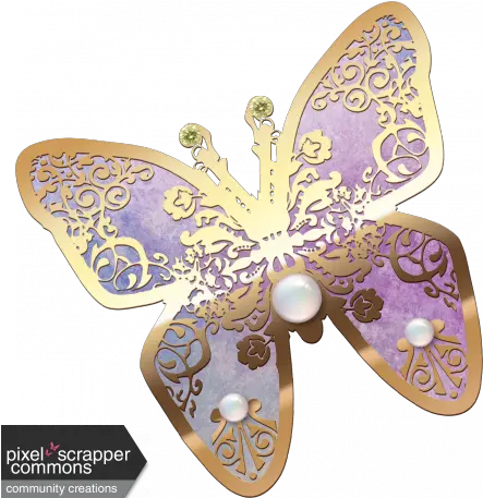 Amethyst Gold Butterfly Graphic Purple And Gold Butterfly Png Gold Butterfly Png