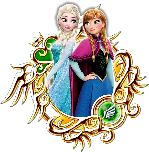 Elsa And Anna Wikipedia Tier3xyz Khux Key Art 22 Png Anna Frozen Png