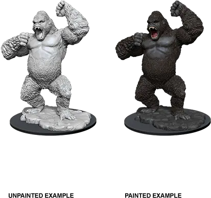 W12 Giant Ape Deep Cuts Unpainted Devil Png Icon Of The Realms Minatures Singles