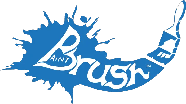 Paintbrush Logo Graphic Design Png Paint Brush Logo
