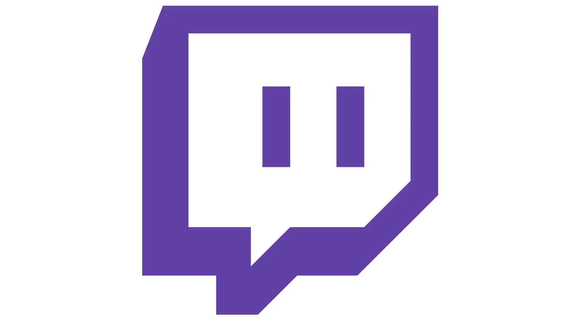 Twitch White Logo Png