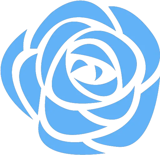 Tropical Blue Rose Icon Free Tropical Blue Flower Icons Blue Rose Logo Png Blue Rose Png