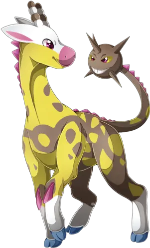 Mega Girafarig Q Pokéfarm Q Official Wiki Mega Girafarig Png Q Png