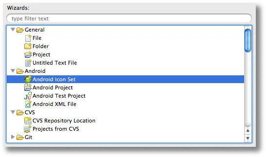 Asset Studio Integration In Eclipse Android Studio Project Vertical Png Notification Icon Android Example