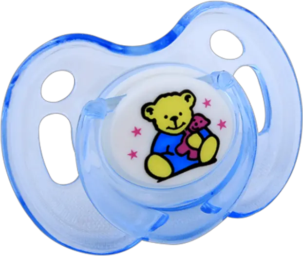 Bebeneo Pacifier Transparent Blue Bear Pacifier Transparent Png Pacifier Transparent Background