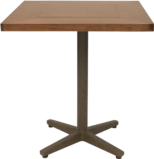 Copper Table Top Outdoor Table Png Cafe Table Png