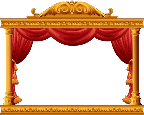 Cadresframerahmenquadropng Clip Art Borders Theatre Frame Png Cloth Png