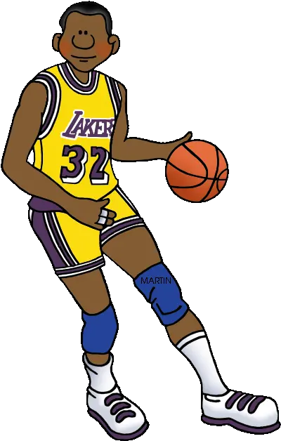 Michigan Basketball Player Png Magic Johnson Png