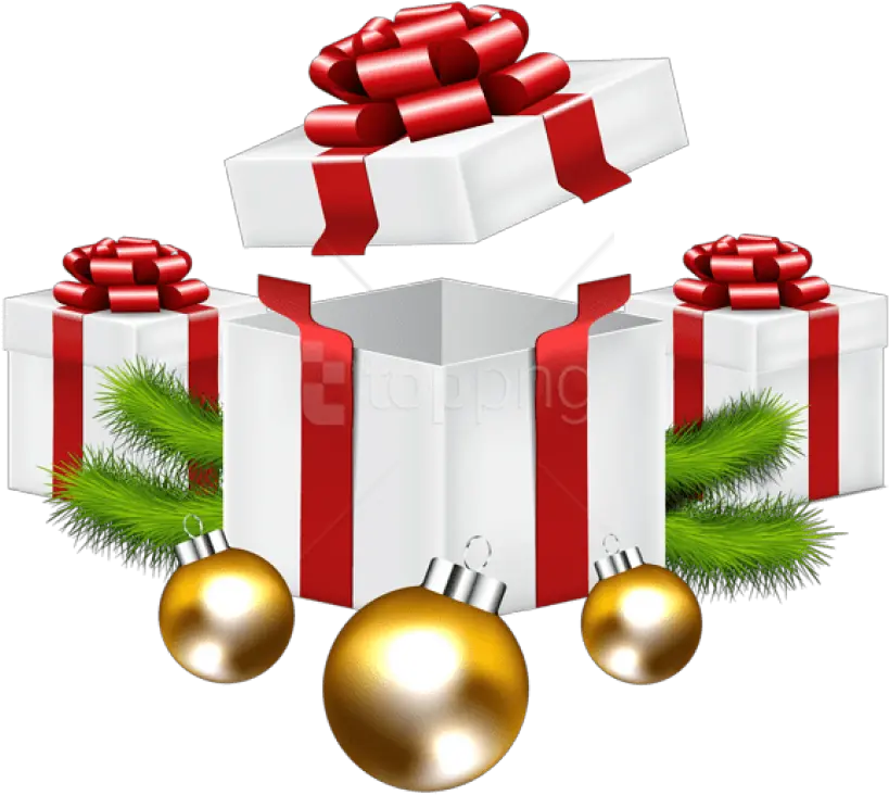 Library Of Christmas Gifts Clipart Black And White Christmas Gifts Photo Transparent Png Gifts Png