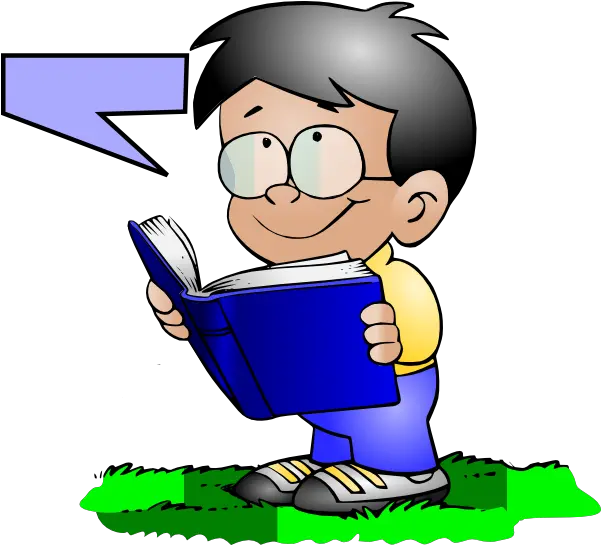 Library Of Talking Book Png Black And White Child Reading Book Clipart Speaking Png