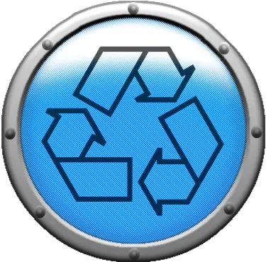 Blue Recycle Clipart Best Png Recycle Bin Blue Icon