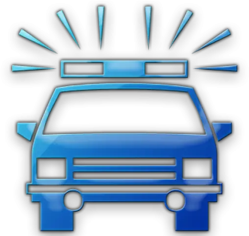 Police Car Icon Png Transparent Ambulace Sirene Png Police Siren Png