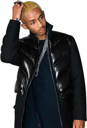 Hi Jaden Smith Leather Jacket Png Leather Jacket Png