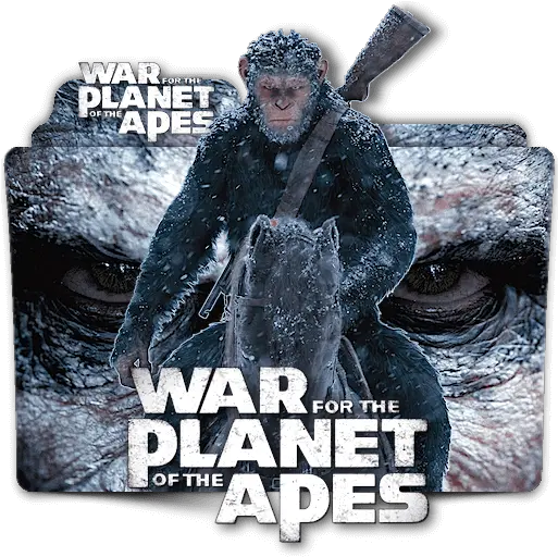 War For The Planet Of Apes Folder Icon Designbust Planet Of The Apes Icon Png Vikings Folder Icon