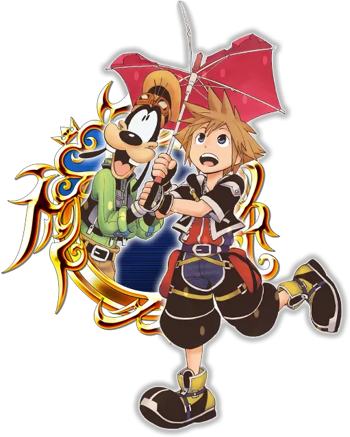 Toon Sora Goofy Mickey Mouse Kingdom Hearts 3 Png Goofy Png